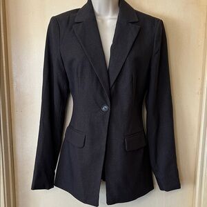 Future Collective Women's Grey Fitted Blazer size S